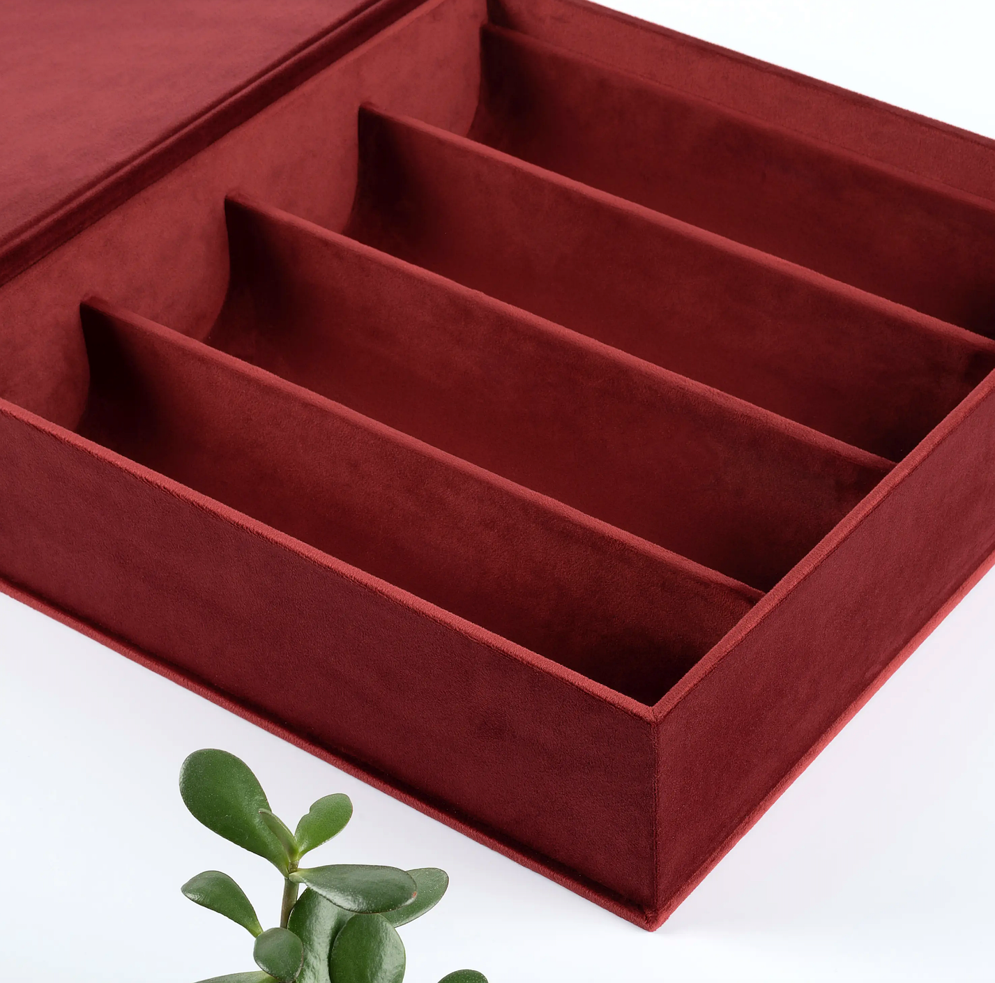 VELVET WINE BOX FOR 4 BOTTLES